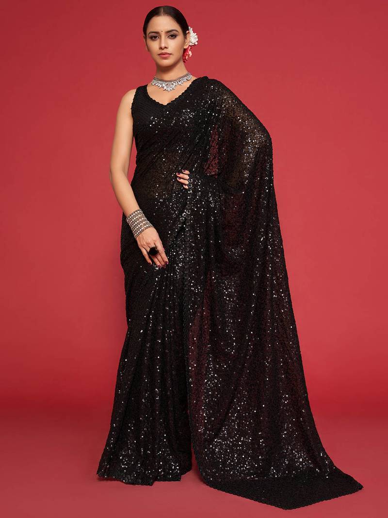 Black Saree