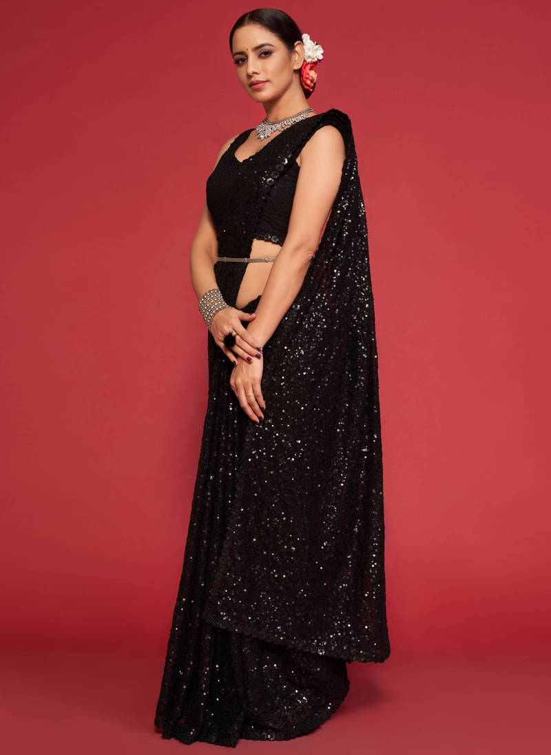 Black Saree