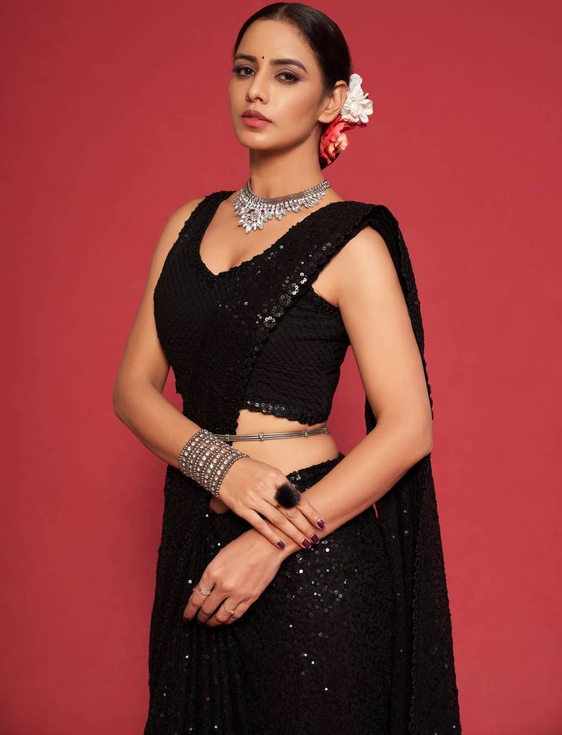 Black Saree
