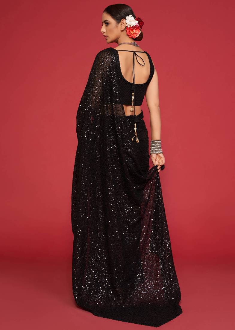 Black Saree