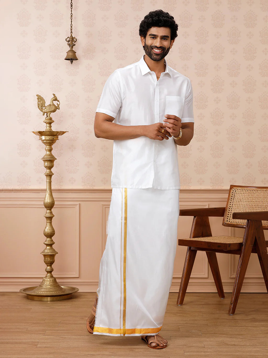 Panche-Shalya Molakalmooru Kora Cotton