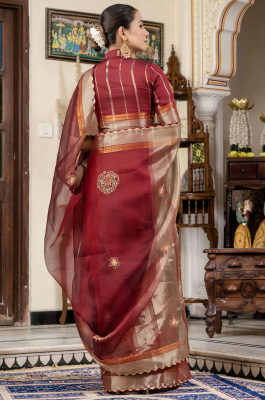 Saree Venkatagiri Linen