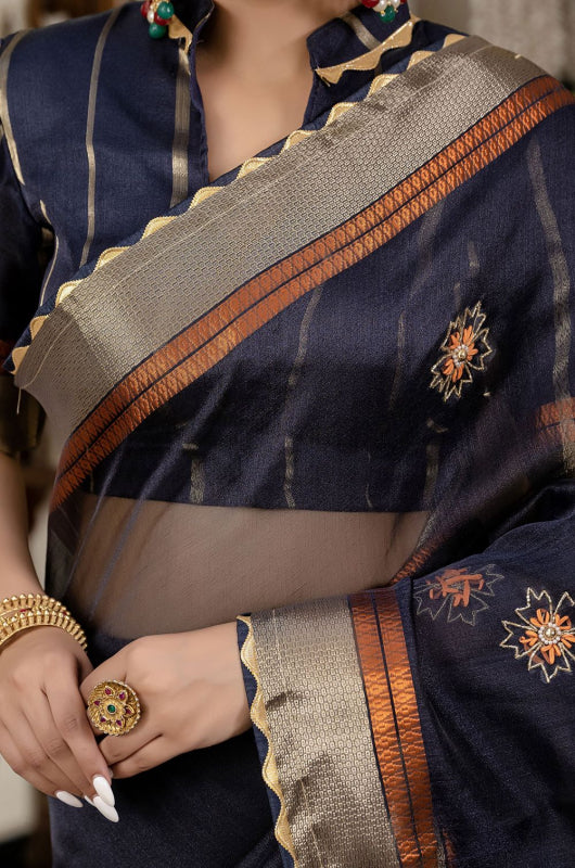 Saree Venkatagiri Linen
