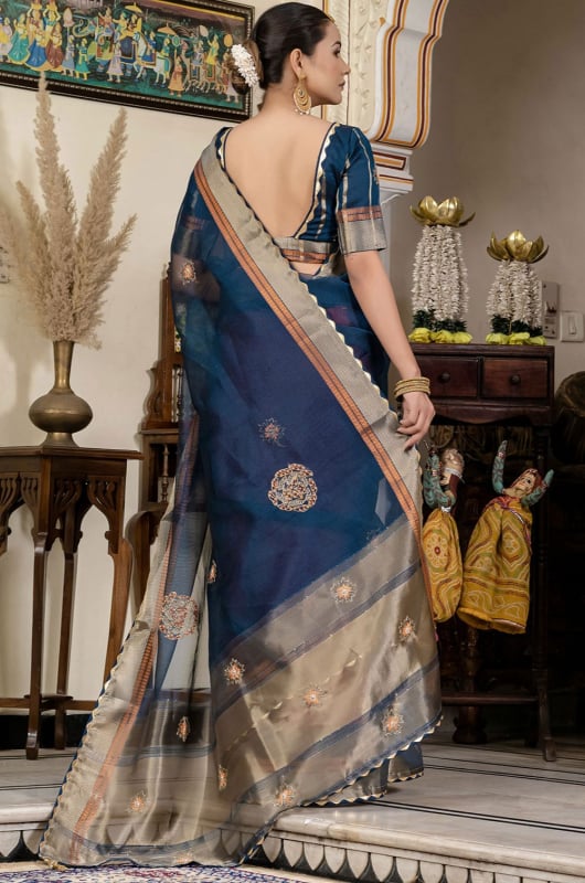 Saree Venkatagiri Linen
