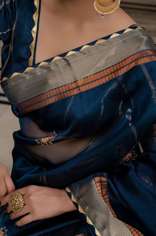 Saree Venkatagiri Linen