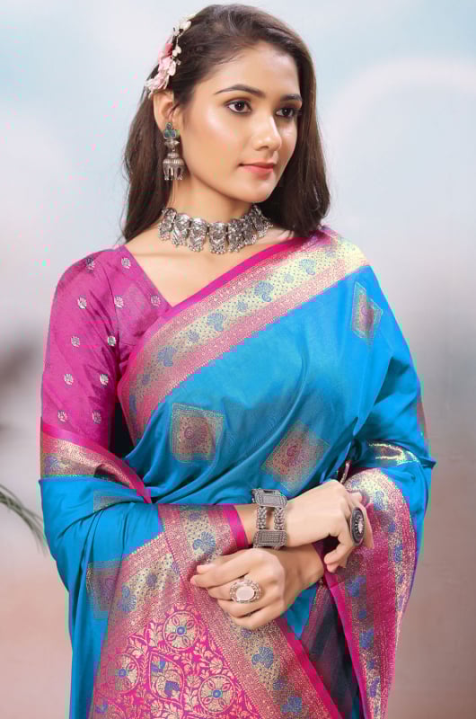 Saree Mysore Cotton-Viscose