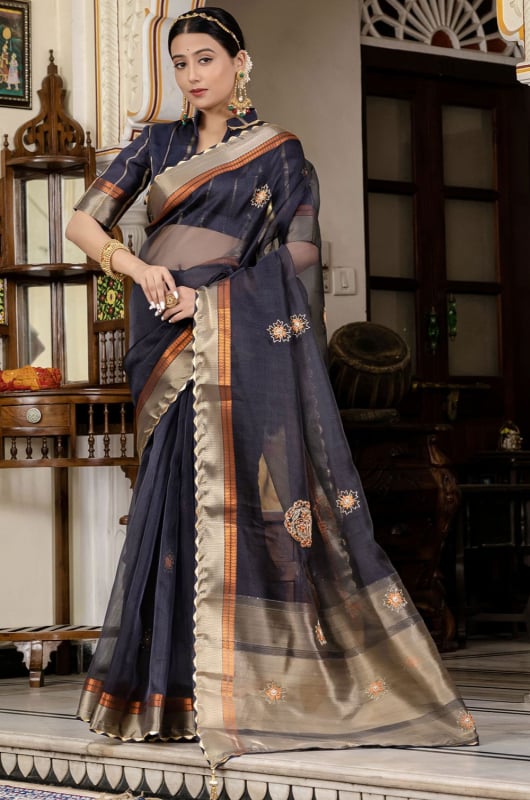 Saree Venkatagiri Linen