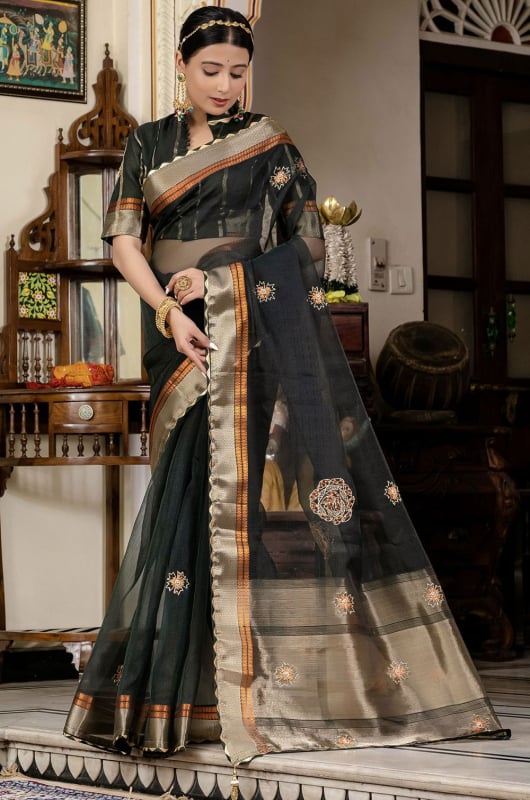 Saree Venkatagiri Linen