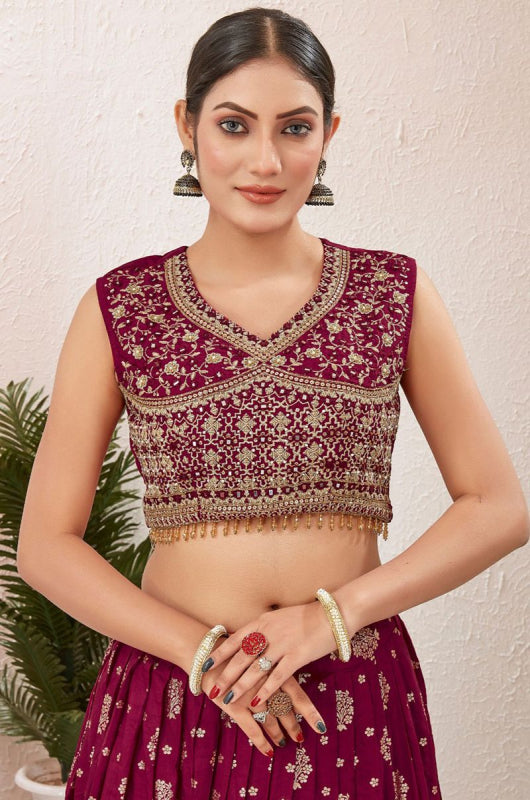 Lehenga Venkatagiri Dola Silk