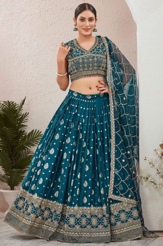Lehenga Venkatagiri Dola Silk
