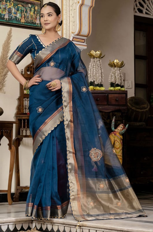 Saree Venkatagiri Linen