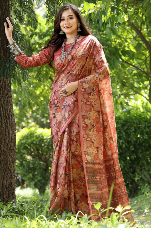 Saree Mysore Banana Fibre Silk